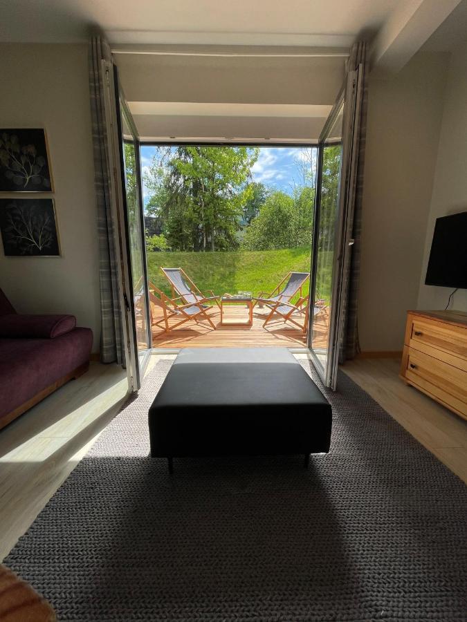 Apartament Zakopane Willa Hrube Parter Z Tarasem I Kominkiem Esterno foto